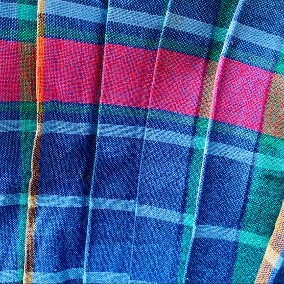 Vintage Wool Plaid Skirt - Picture 4 of 6